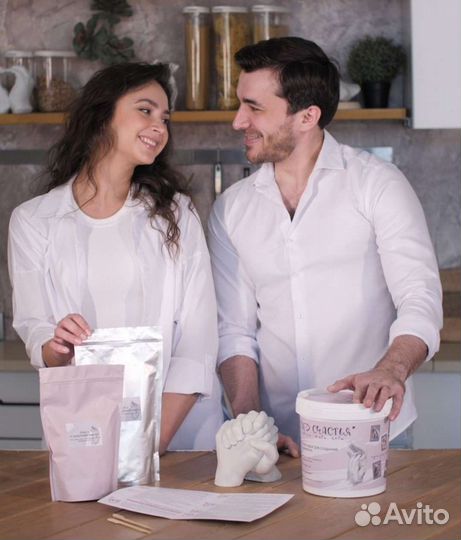 Набор для создания 3D слепков новый