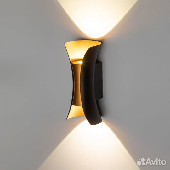 Б0054420 Декоративная подсветка эра WL42 BK+GD све