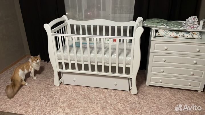 Детская кроватка новая Антел Julia