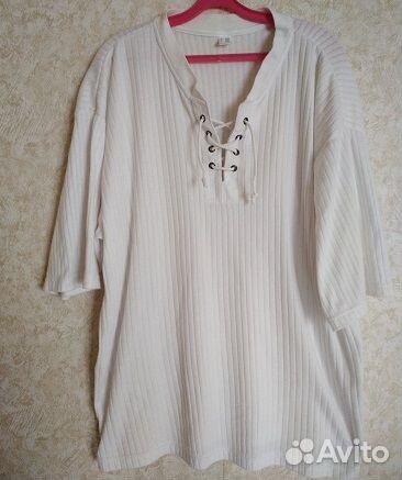 Рубашка мужская размер 58 - 60,хлопок