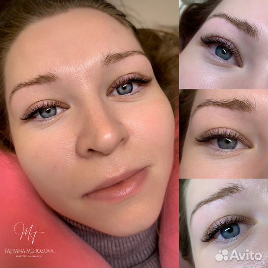 Наращивание ламинирование ресниц