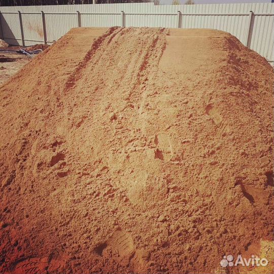 Песок карьерный с доставкой