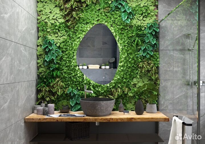 Зеркало с подсветкой для ванной