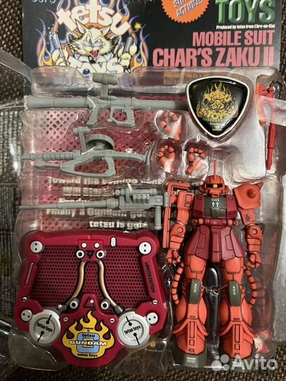 Tetsu Toys Mobile Suit Char's Zaku II msia
