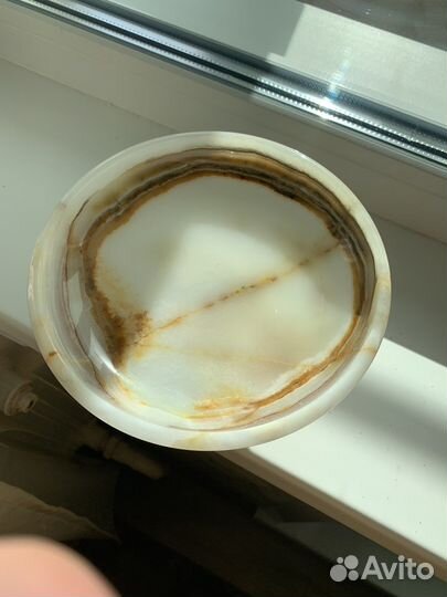 Чаша для конфет, фруктов, печенья. Оникс