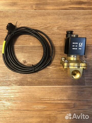 Клапан электромагнитный 1/2 нз 24V AC