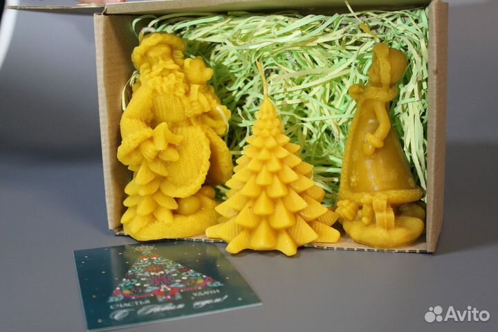 Свечи из натурального пчелиного воска