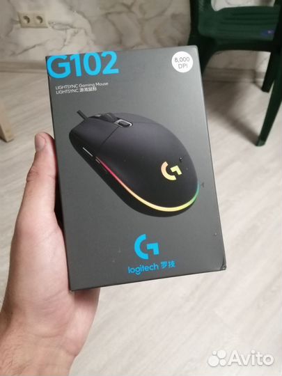 Игровая мышь logitech g102