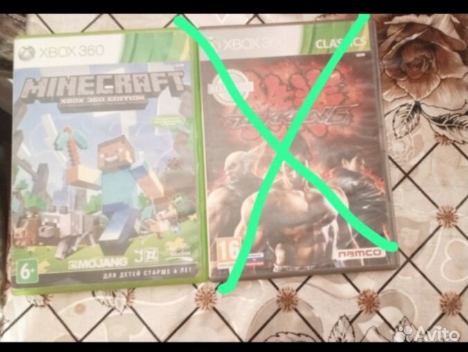 Диски на хбокс 360 Майнкрафт