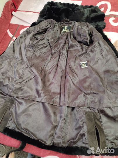 Шуба из овчины, 46 размер