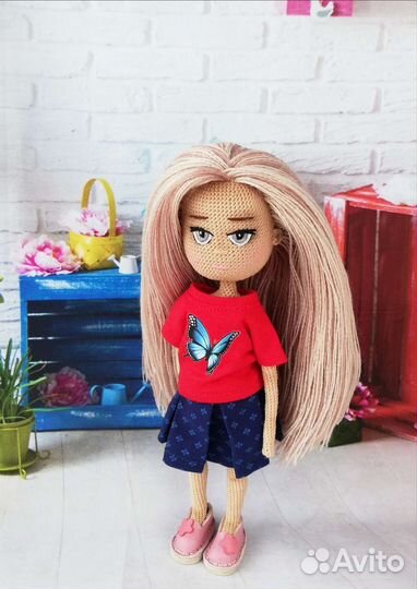 Вязанные куклы