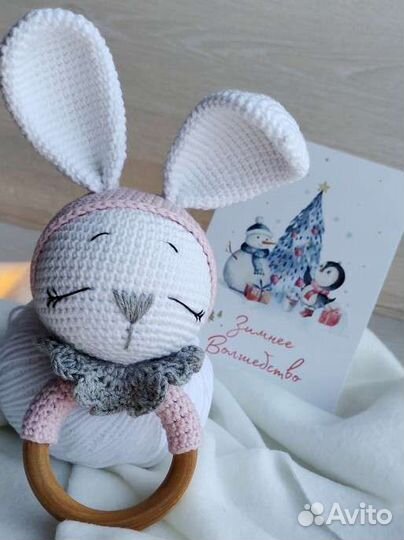 Вязаный набор для малыша Зайка/Собачка/Мишка
