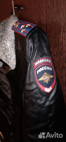 Куртка полиции меховая новая