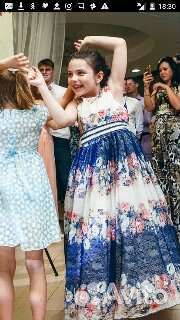 Вечернее платье для девочки