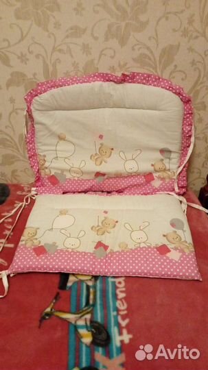 Бортики на кроватку