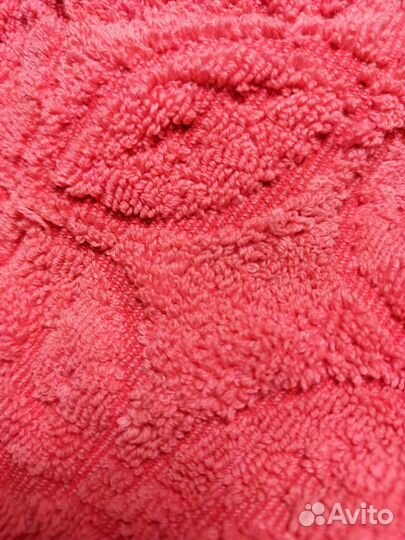 Махровый халат женский розовый 52р