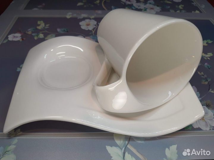 Чайные пары Маршмеллоу, 230 мл. Фарфор