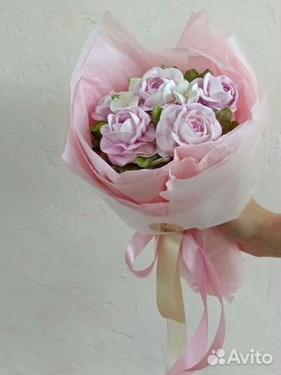 Съедобные букеты из зефира к 1 сентября