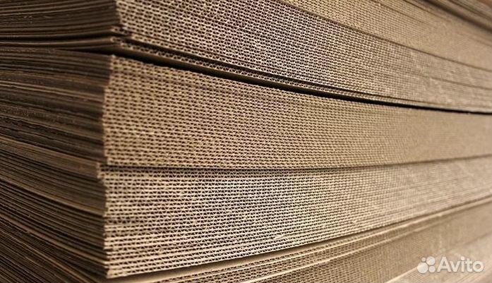 Картон Лист гофрокартон перестил