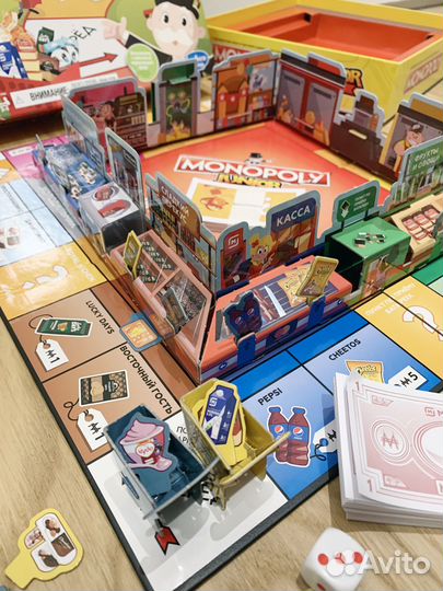 Настольная игра Монополия для детей Junior