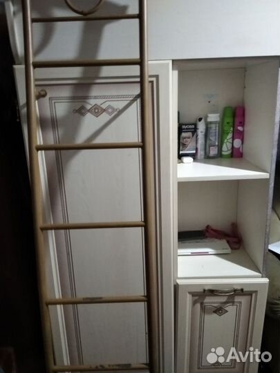 Кровать чердак с матрасом