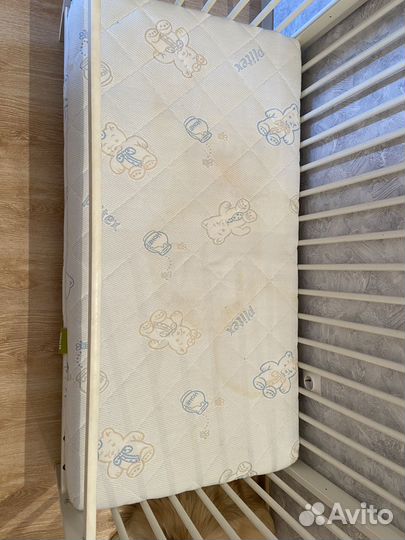 Кровать с матрасом 120х60