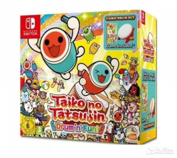 Nintendo новая игра и барабан Taiko No Tatsujin