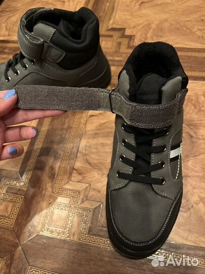 Ботинки утеплённые
