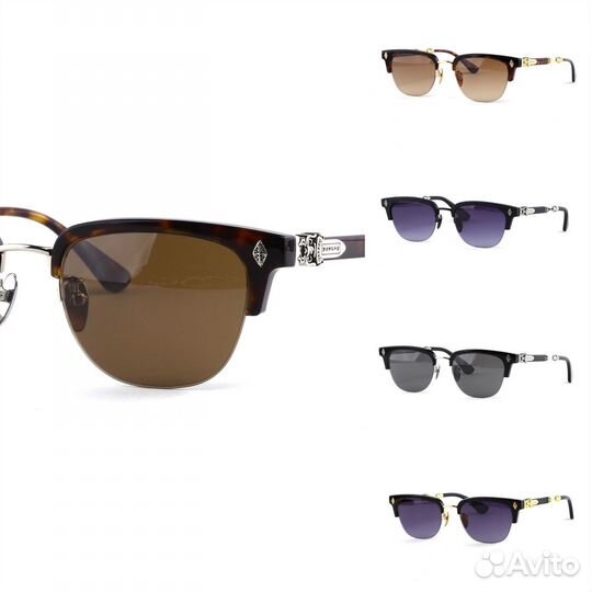 Очки Chrome Hearts clubmaster Evagilist