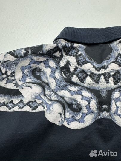 Поло Roberto Cavalli Snake Polo Shirt (L)