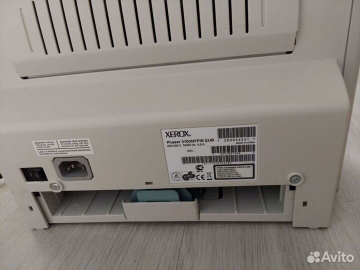 Мфу Принтер лазерный Xerox Phaser 3100 MFP/S