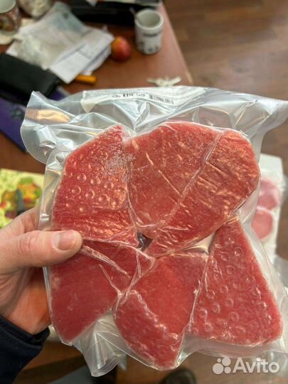 Тунец в вакууме стейк