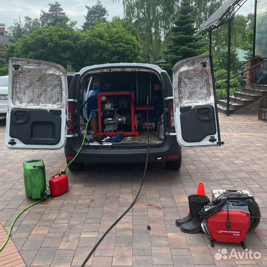 Устранение засоров канализации