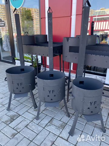 Печь для казана с трубой