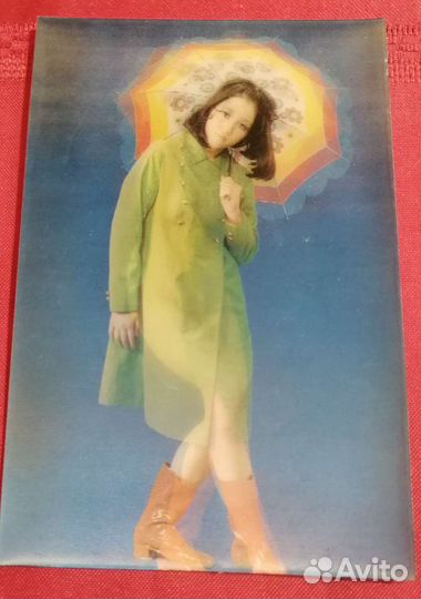 Открытка стерео Япония