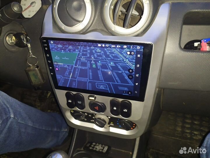 Магнитола Renault Logan 1 Android IPS DSP