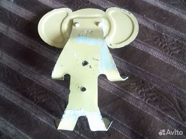 Вешалка Чебурашка СССР