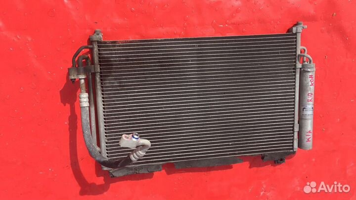 Радиатор кондиционера киа рио