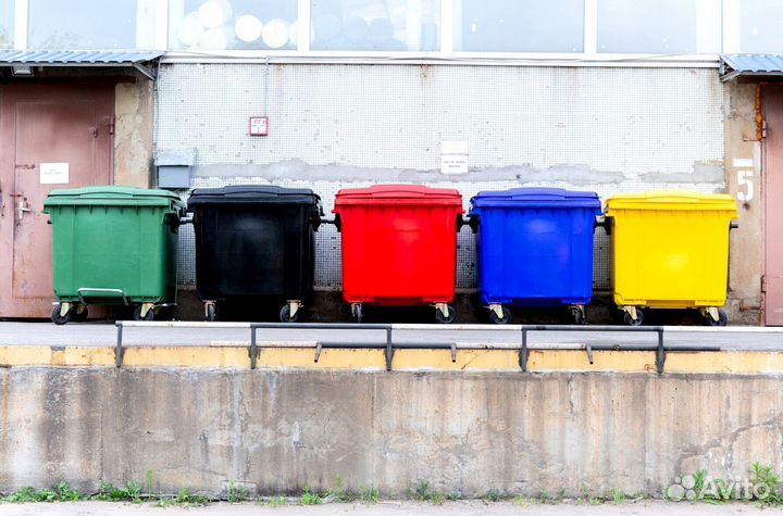 Пластиковый контейнер 1100л