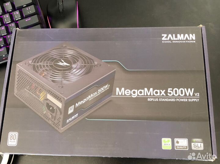 Блок питания megamax 500w v2
