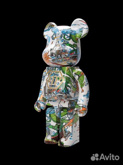 Фигура Bearbrick Philipp Plein Multi 1000%