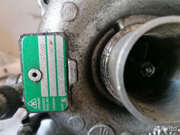 Турбина на renault megane 2 1 5 dci