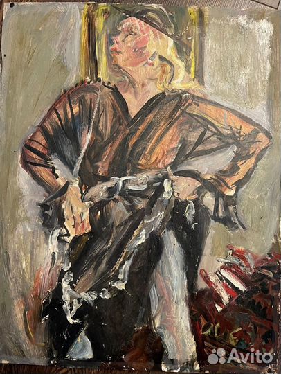 Натта Конышева 40х50 конецх1970х-нач1980х