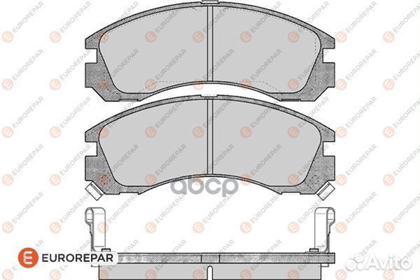 Колодки тормозные mitsubishi outlander 03/paje