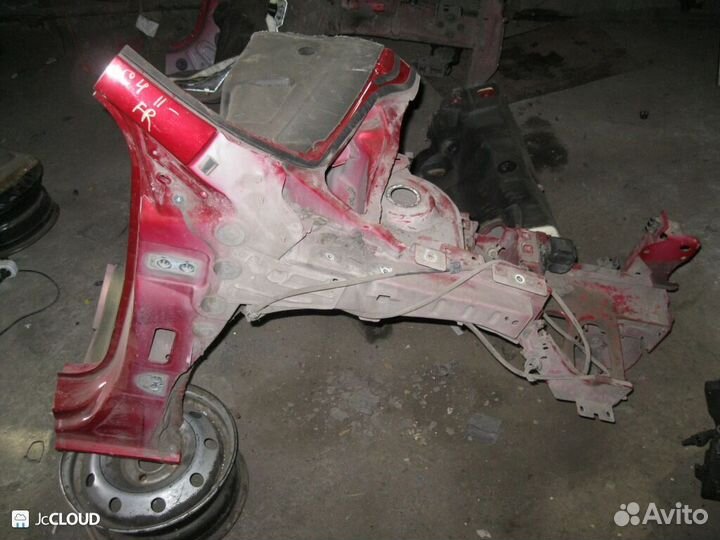 Лонжерон на citroen C4 B7