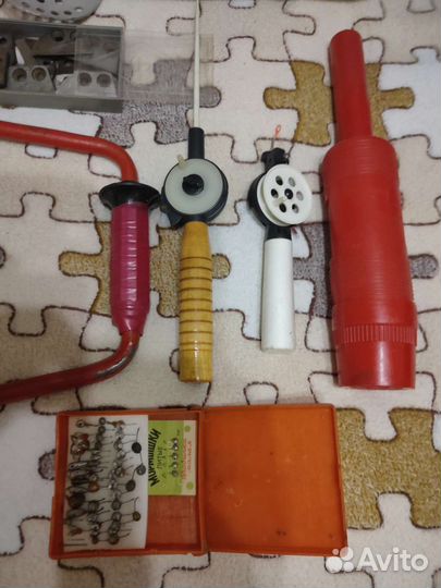 Коловорот (ледоруб), удочки для зимней рыбалки