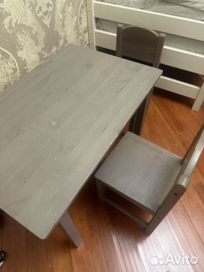 Детский стол и стул IKEA сундвик
