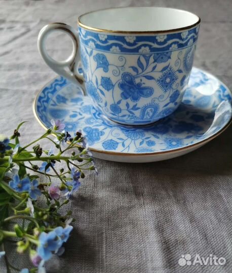 Антикварная кофейная пара