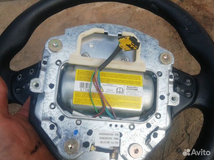 Руль с подушкой бмв е39