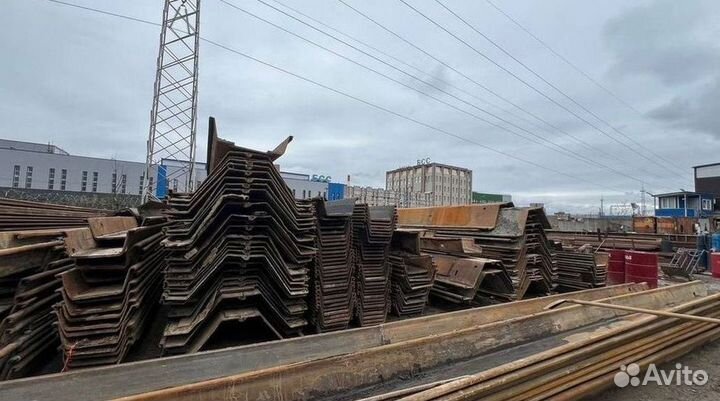 Шпунт Ларсена / аренда погружение шпунта